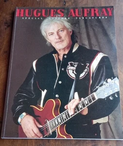 LIVRE PARTITIONS HUGUES AUFRAY *SPECIAL GUITARE TABLATURES* (104 PAGES) - Picture 1 of 3