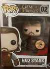 RARE FunkoPop! GOT #2 Headless Ned Stark 2013 CC NIB 1/1008 Authentic MINT
