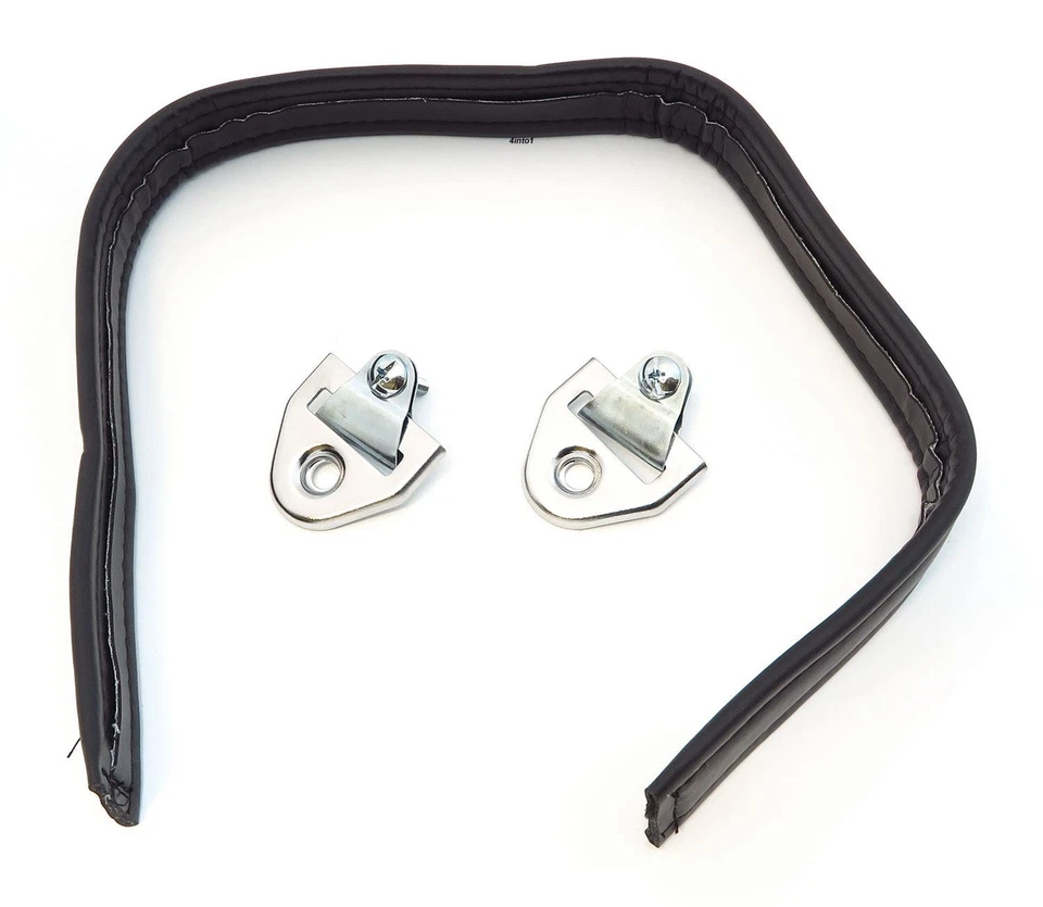 Correa de asiento de pasajero con hebillas cromadas Honda - CB175 CB400F CB450 CB550 CB750 Foto 1 de 1