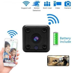 Mini Camera Wireless Wifi IP Home Security Cam HD 1080P DVR Night Vision Remote - Picture 1 of 19
