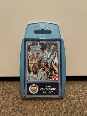 Manchester City Football Club Centurions Edition Top Trumps Card Game Rare BNIP - Image 1 of 4
