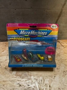 MICROMACHINES MICRO MACHINES MOTOSCAFI COLLEZIONI CLASSICHE IMBARCAZIONI GALOOB - Foto 1 di 3