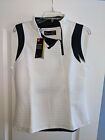 New!  Women's Under Armour Storm Cold Gear Fitted Vest WHITE - S Small