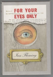 Ian Fleming NUR FÜR IHRE AUGEN Erstausgabe Bibliothek 007 James Bond Schuber FEL - Bild 1 von 17