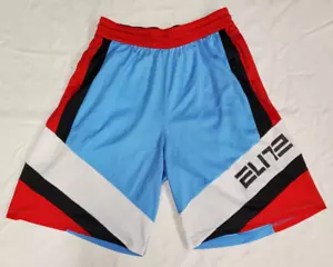 Pantalones cortos de baloncesto Nike Elite 2020 jóvenes talla L grande azul rojo - Imagen 1 de 10