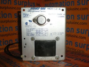 BEL FUSE POWER ONE HB24-1.2-A POWER SUPPLY 1.2A 24VDC 11-240VAC QUANTITY!! WOW!! - Picture 1 of 2