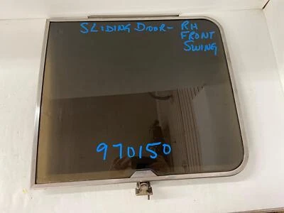 1977 Ford E250 Van Sliding Door Glass Forward Window Movable Privacy OEM RH Side - Image 1 of 4