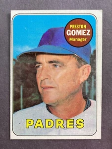 1969 Topps #74 Preston Gomez MG RC (San Diego Padres) ROOKIE! - Bild 1 von 2