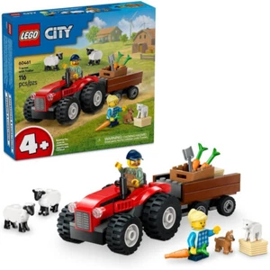 60461 LEGO® City tolle Fahrzeuge roter Bauernhof Traktor mit Anhänger (116 Teile) - Bild 1 von 5