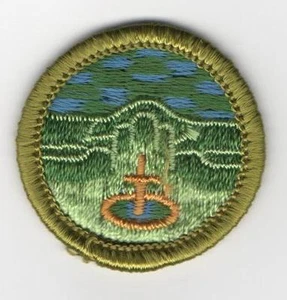 Landscape Architecture Merit Badge Type G, Cloth Back (1967- 68), Mint! - Picture 1 of 1