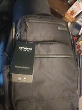 NEW Samsonite  Mordern Utility Double Shot Laptop Backpack, Charcoal Heather ✅✨