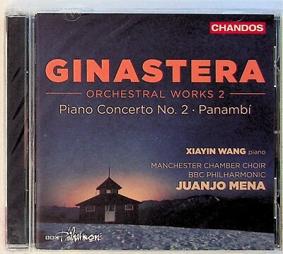 Ginastera: Orchestral Works 2 -Xiayin Wang, Piano CD -NEW -Juanjo Mena (BBC)  - Image 1 of 2
