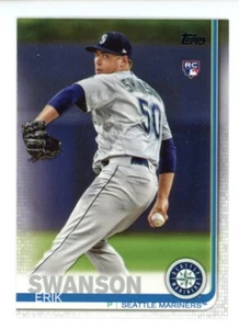 2019 Topps UPDATE #US97 (RC) ERIK SWANSON SEATTLE MARINERS QTY - Picture 1 of 1