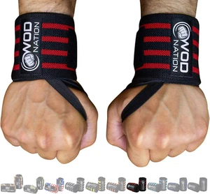 Wrist Wraps for Weightlifting & Strength Training – Professional Gym Straps W/Th - Picture 1 of 12