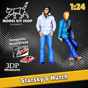 1:24 - Starsky et Hutch (Compatible Revell '76 Ford Torino 07038) by modelkit.fr - Zdjęcie 1 z 3