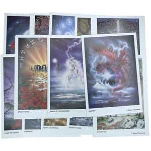 Peter Pracownik Postcards 1989-1992 Fantasy Tarot Medieval - Make Your Own Lot - Picture 1 of 15