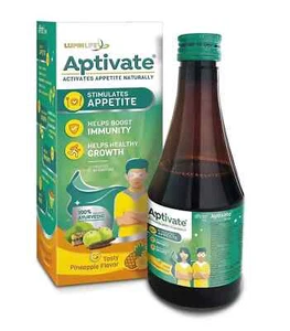 Aptivate Sirup 100% Ayurvedisches Appetitanreger für Kinder - Bild 1 von 7