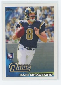 SAM BRADFORD 2010 TOPPS - ROOKIE CARD #300 ST.LOUIS RAMS - Picture 1 of 2