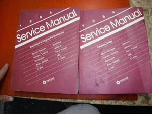 1984 DODGE RAMPAGE DAYTONA CHRYSLER E CLASS NEW YORKER LEBARON SERVICE MANUALS - Bild 1 von 16