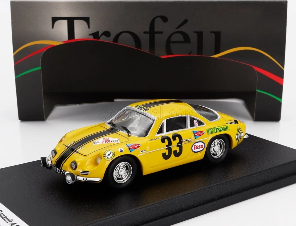 1/43 TROFEU - RENAULT - A110 ALPINE (night version) N 3 RALLY TAP 1968 TRFRAL131 - Immagine 1 di 1