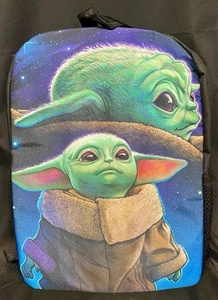 Star Wars The Mandalorian Baby Yoda Back Pack For All Ages - Picture 1 of 2