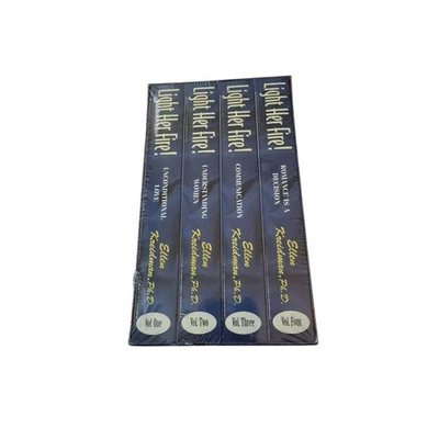 Light Her Fire VHS Tapes Ellen Kreidman, Ph.D Love Communication New Sealed - Image 1 of 4