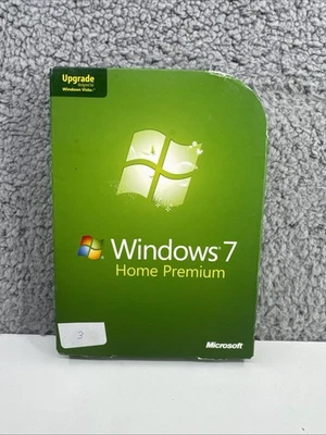 Microsoft Windows 7 Home Premium Upgrade 32 Bit and 64 Bit DVDs MS WIN  - Image 1 of 4