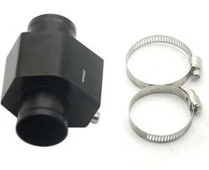 26mm Water Temperature Joint Pipe Sensor Gauge Hose Adapter With Clamps New - Foto 1 di 16