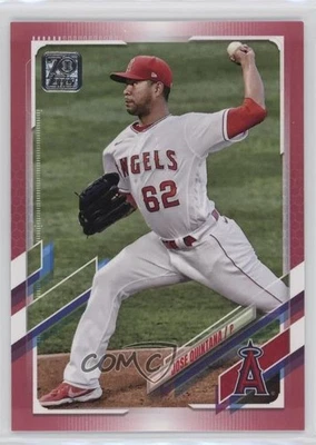 2021 Topps Update Mother's Day Hot Pink /50 Jose Quintana #US118 - Image 1 of 2