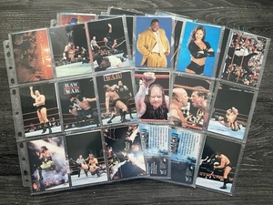 WWE WWF SmackDown 1999 Comic Images Wrestling Trading Card Set Near Complete -10 - Picture 1 of 9