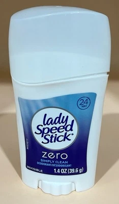 Desodorante Lady Speed Stick CERO SIMPLEMENTE LIMPIO 1,4 oz - caducidad 8/26 Foto 1 de 3