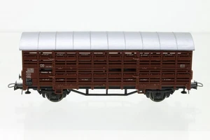 H0 Roco DB Kleinvieh Verschlagwagen Güterwagen braun DC N97 - Picture 1 of 2