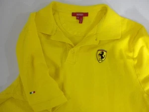 Offizielles Ferrari Corso Pilota Poloshirt Herren XXL Gelb Logo Formel 1 - Bild 1 von 13
