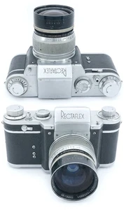 Rectaflex 1000 Standard reflex italian camera Italy + Angenieux 35mm f2,5 R1 - Foto 1 di 13