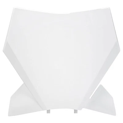 Placa de número frontal UFO blanca para KTM 250 XC-F 2023-2025 Foto 1 de 2