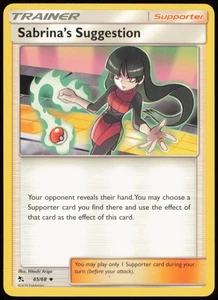 Sabrina's Suggestion 65/68 Destino Nascosto Pokemon Regolare - MP1 - Foto 1 di 2