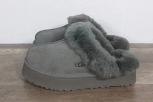 Zapatillas grises para mujer UGG Disquette talla 7 (TR-736) - Imagen 1 de 8