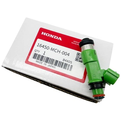 New Genuine OEM HONDA VTX1800 SC46 SC46E FUEL INJECTOR ASSY SET 16450-MCH-004 - Image 1 of 4