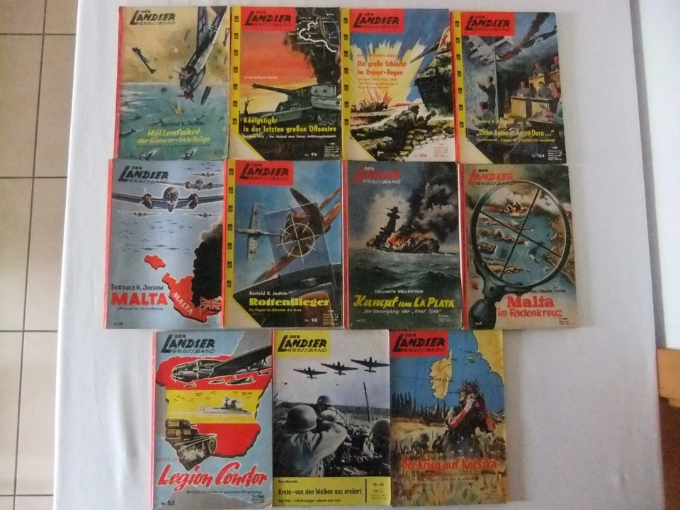 Der Landser, 11 alte Hefte, guter Zustand - Bild 1 von 1