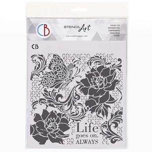 3D Schablone Mix Media20x20cm - Ciao Bella - Mystische Fata Morgana - Bild 1 von 1