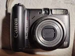 Canon PowerShot A590 IS 8.0MP Digitalkamera - Grau - Bild 1 von 13