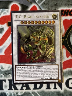 Yugioh T.G. Blade Blaster EXVC-EN042 Ultimate Rare 1st Ed NM - Image 1 of 4