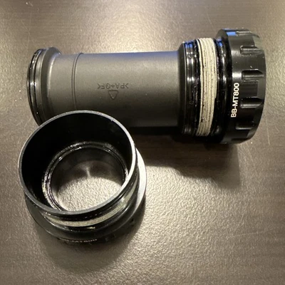 Shimano Deore XT BB-MT801 English Bottom Bracket - English (BSA), 68/73mm - Image 1 of 3