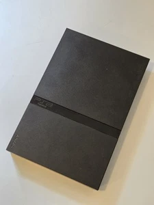 Funzionante! Sony PlayStation 2 PS2 Slim Nera Console di ricambio solo SPCH 70012 - Foto 1 di 15