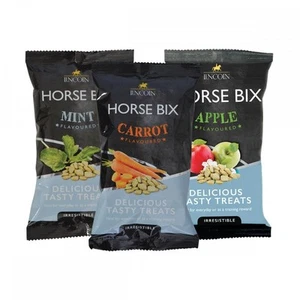 Lincoln Horse Bix Treats - 4 Flavours - Apple/Peppermint/Carrot/Banana 150g-1kg - Picture 1 of 4