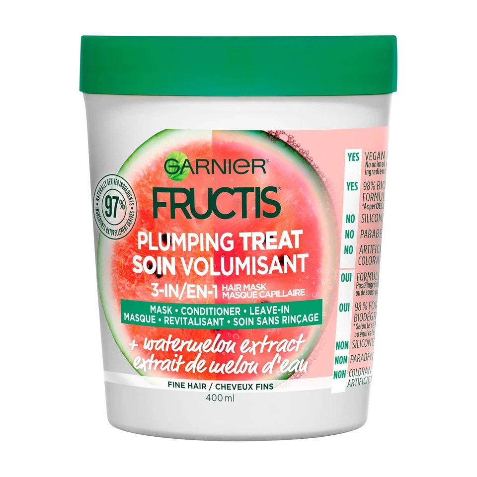 Fructis Plumping Treat 3-In-1 Hair  with Watermelon Extract - Image 1 of 1