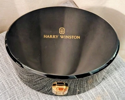 Harry Winston Genuino Reloj Caja Estuche Caja Vacía Joyero Reloj Usado Foto 1 de 4