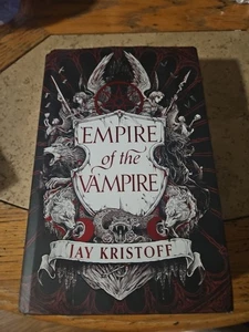 Hardback "Empire of the Vampire" Jay Kristoff, HarperCollins 2021, Dust Jacket - Bild 1 von 6