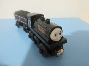 Motor ferroviario de madera Thomas & Friends Douglas & Tender ¡BONITO ESTADO! - Imagen 1 de 5