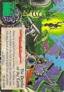 The Depths of the Earth 11/100 - Runes & Ruins Spellfire CCG TSR, Inc. 1996 - Imagen 1 de 6
